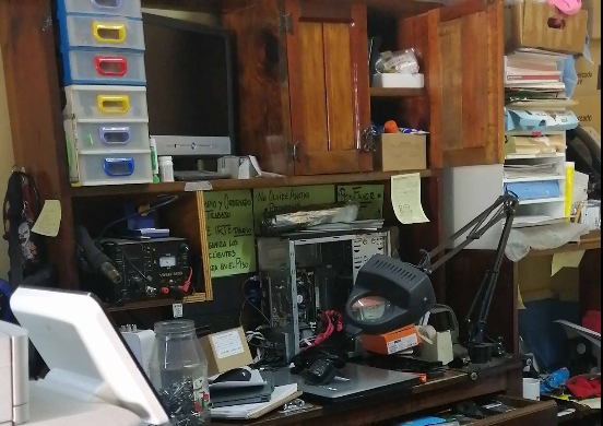 Área de trabajo taller PS2 Computación